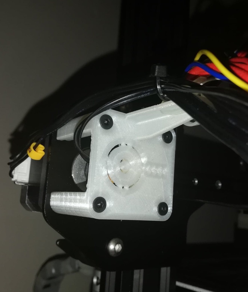 Ender 3 Pro X Axis Cover with Adjustable Endstop and Cable Tie Points