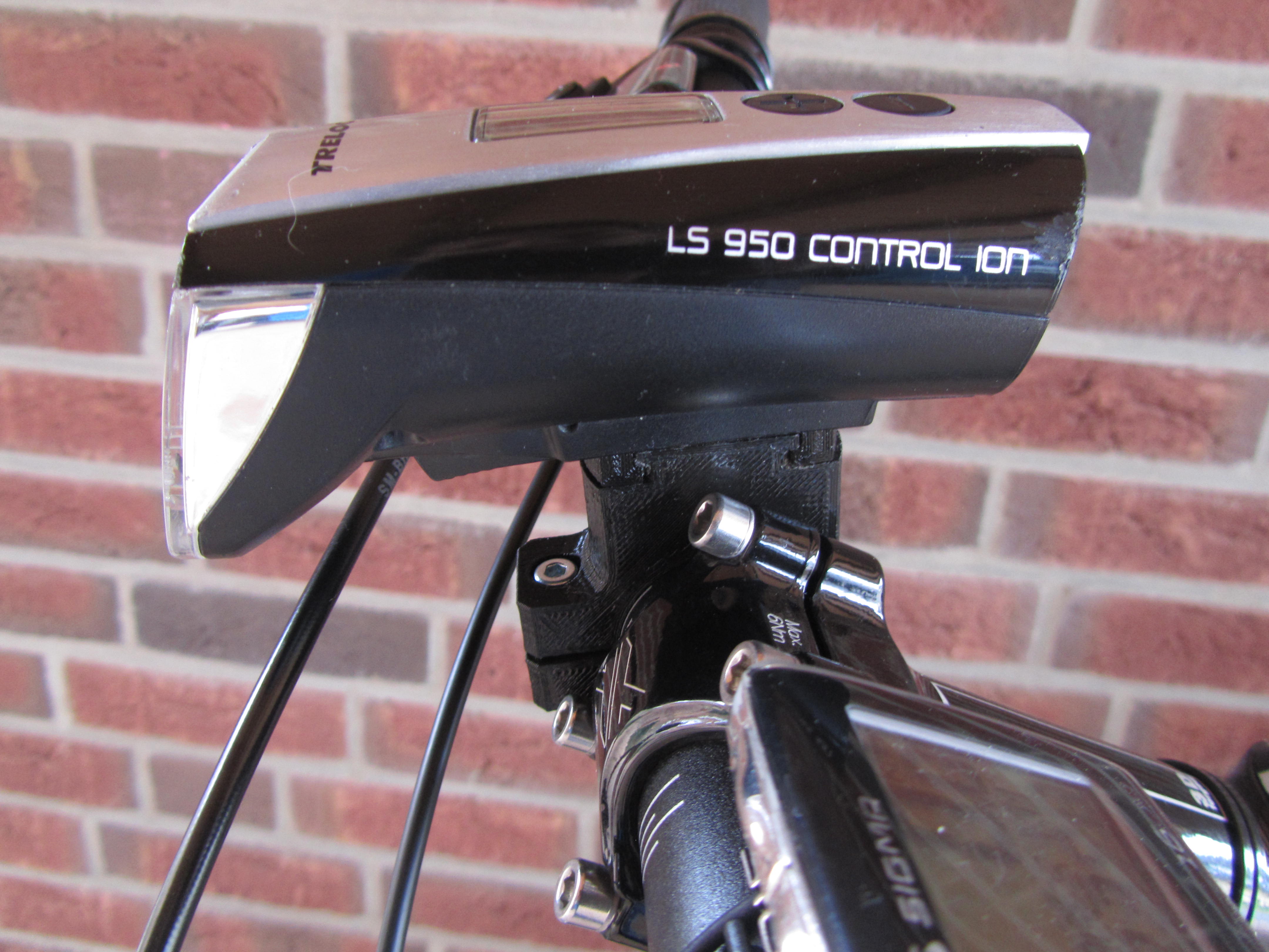 Halter für Trelock Akku Fahrradlampe LS 950 Alternative zu ZL 700