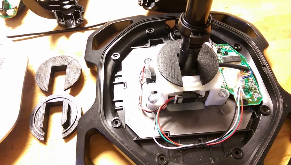 Logitech Extreme 3d pro simulation handbrake mod