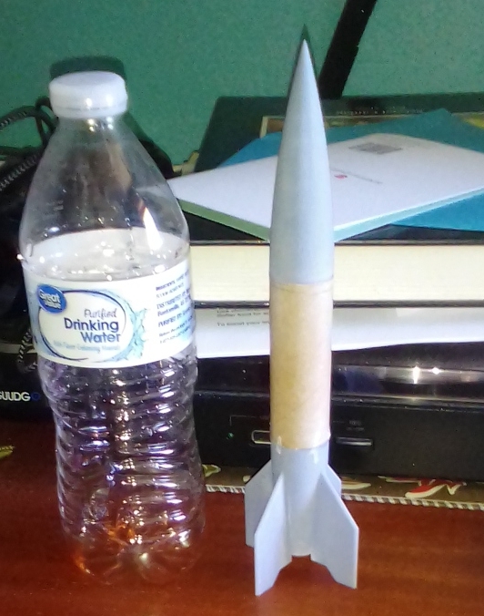 V2 BT50 1/67 scale rocket model