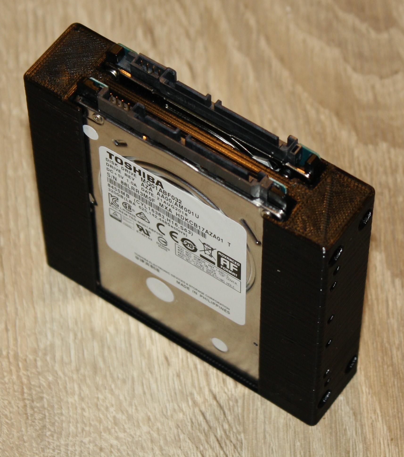 3.5" HDD adapter for two 2.5" HDD
