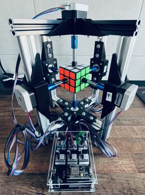 20mm v-profile connectors for Coobycs(Rubik's cube solver)