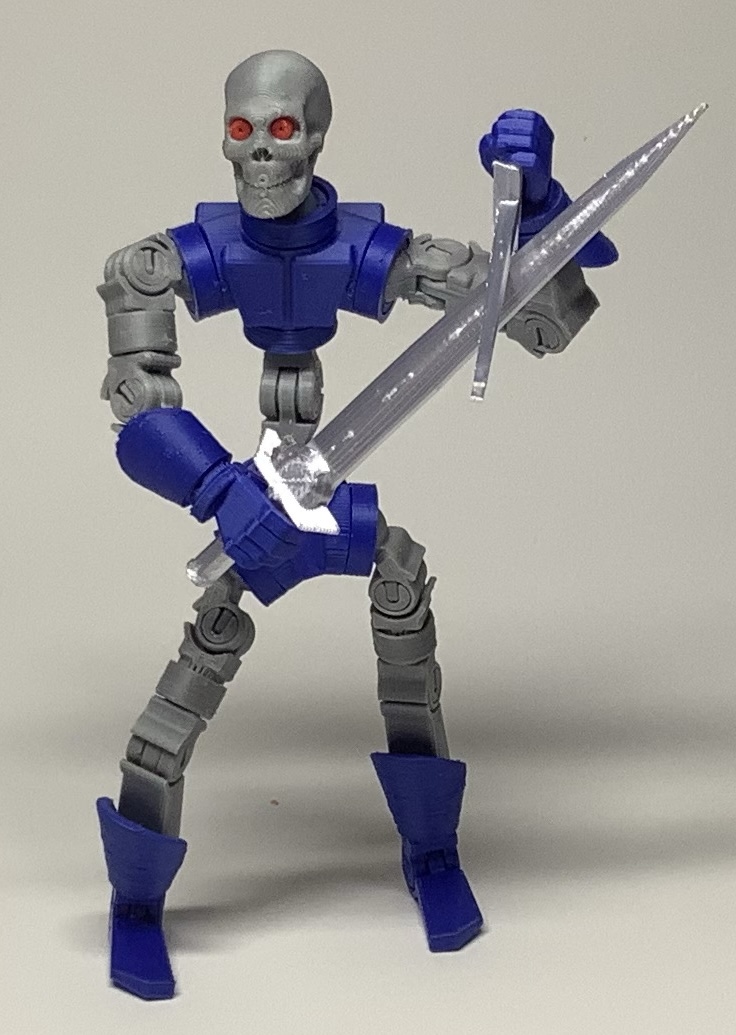 fully posable robot