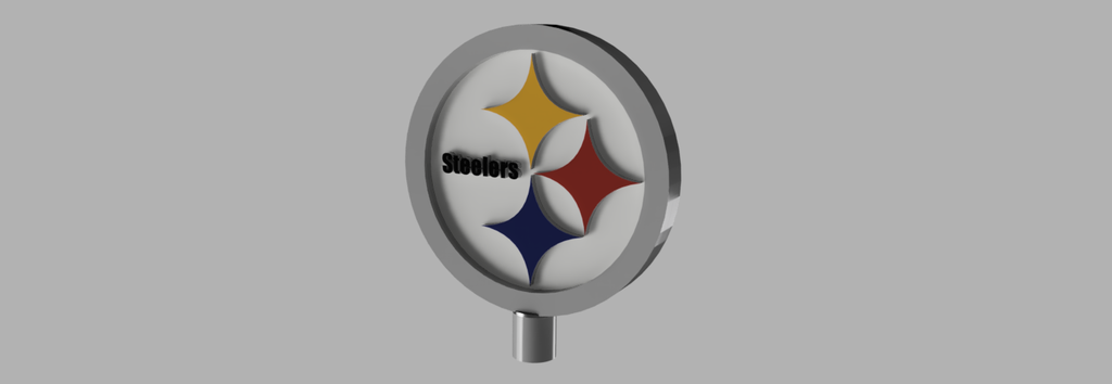 Steelers Logo Ender 3 Extrusion Knob