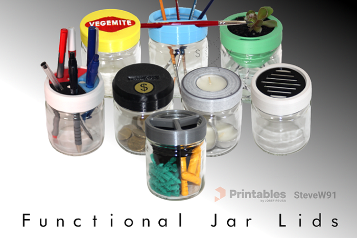 Functional Jar Lids