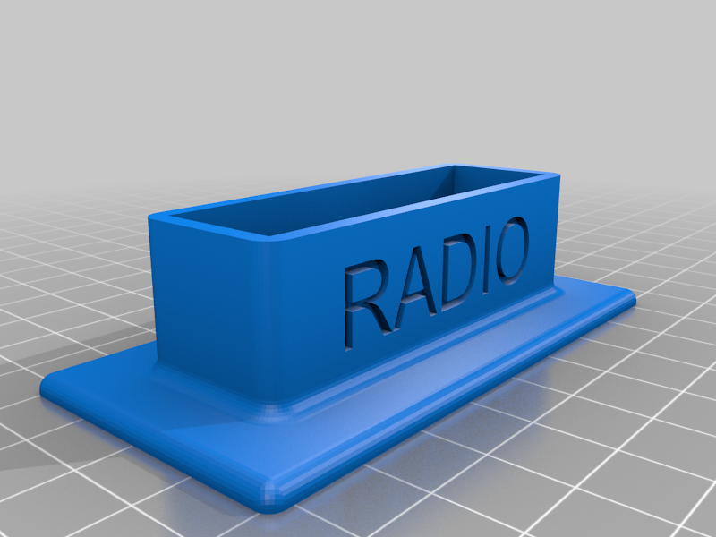 Bench Stereo Radio holder