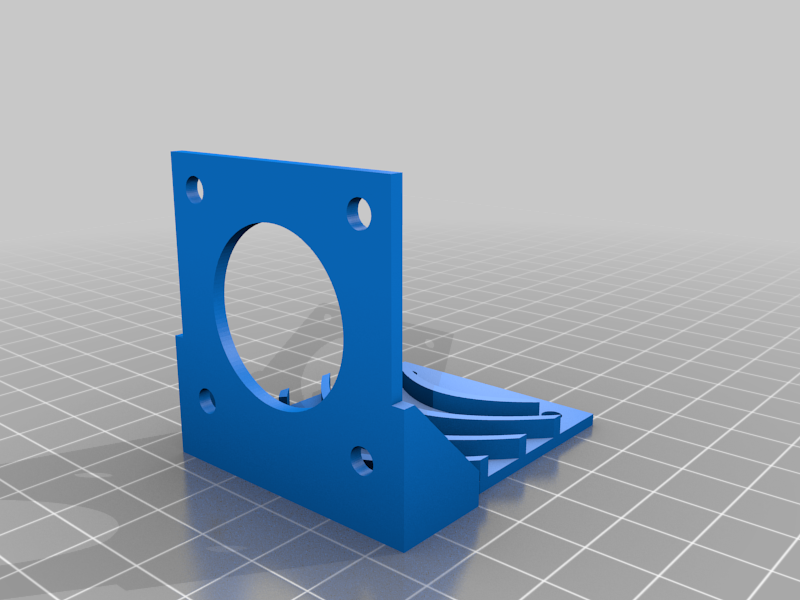 Ender 3 pro clone of BMG extruder mount adapter