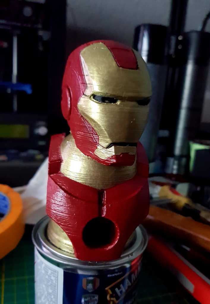 Iron Man hitch cap / tow ball