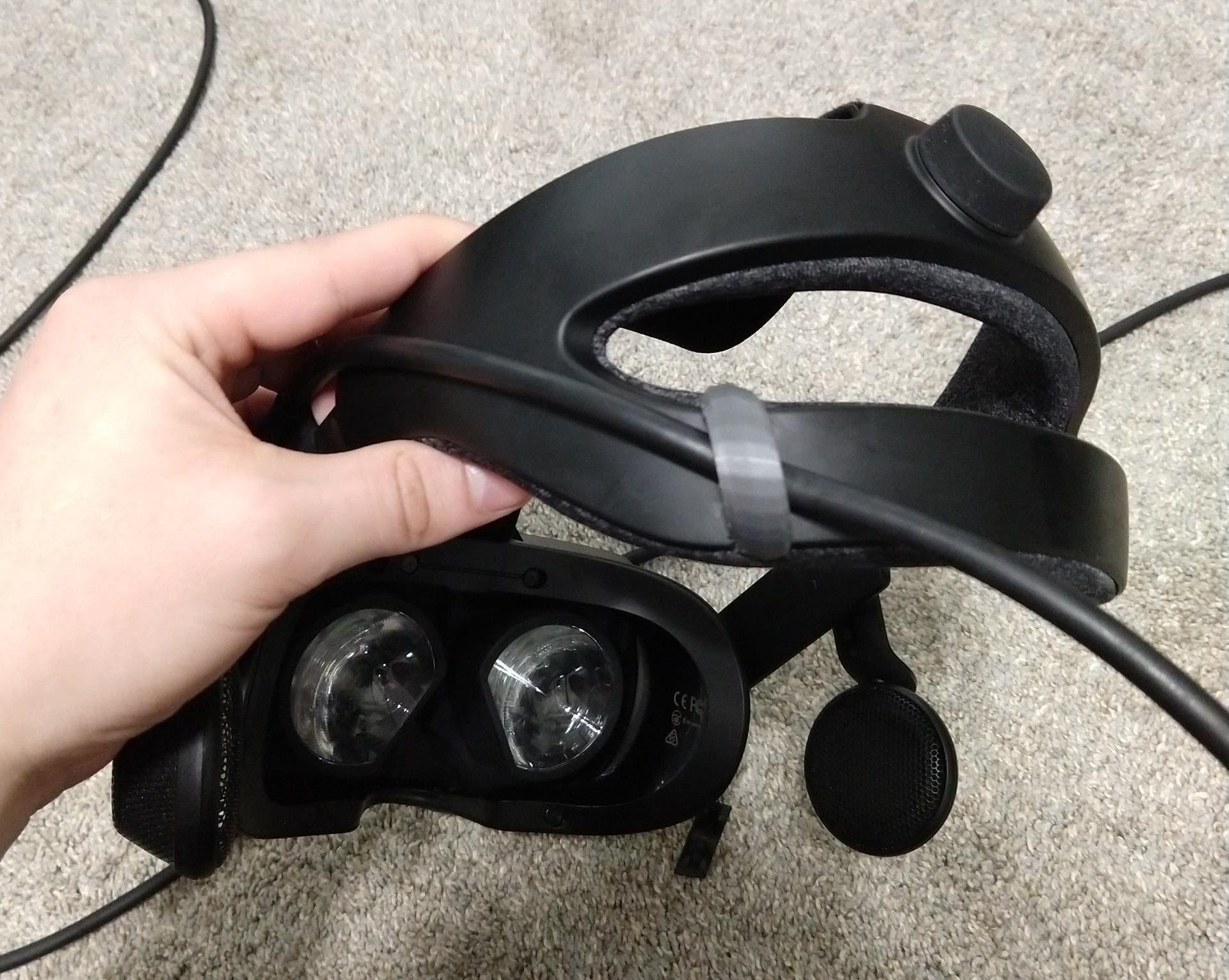 Valve Index Back Wire Clip
