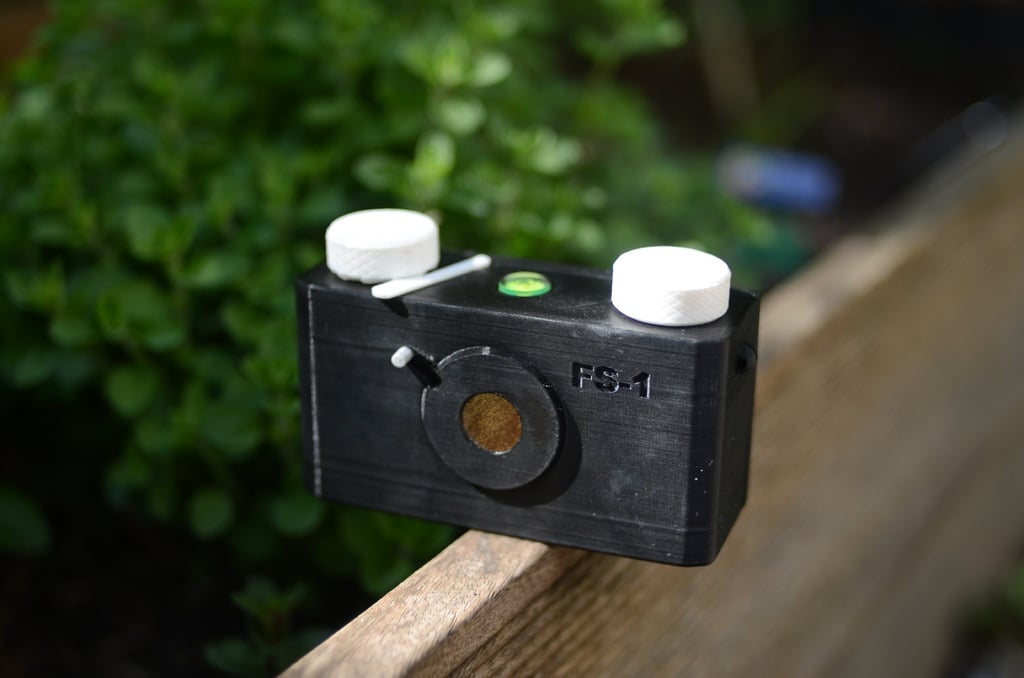 3D printed pinhole camera