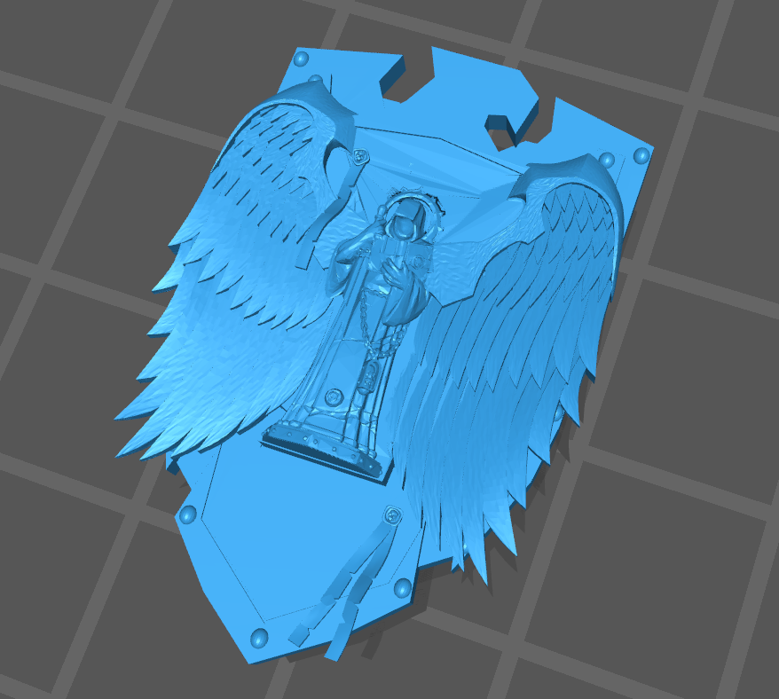 Wing shield for the Hooded Knights
