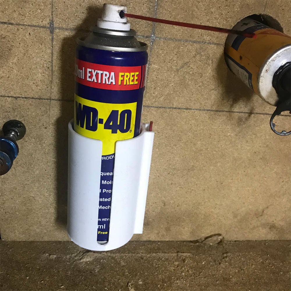 WD40 Can wall mount