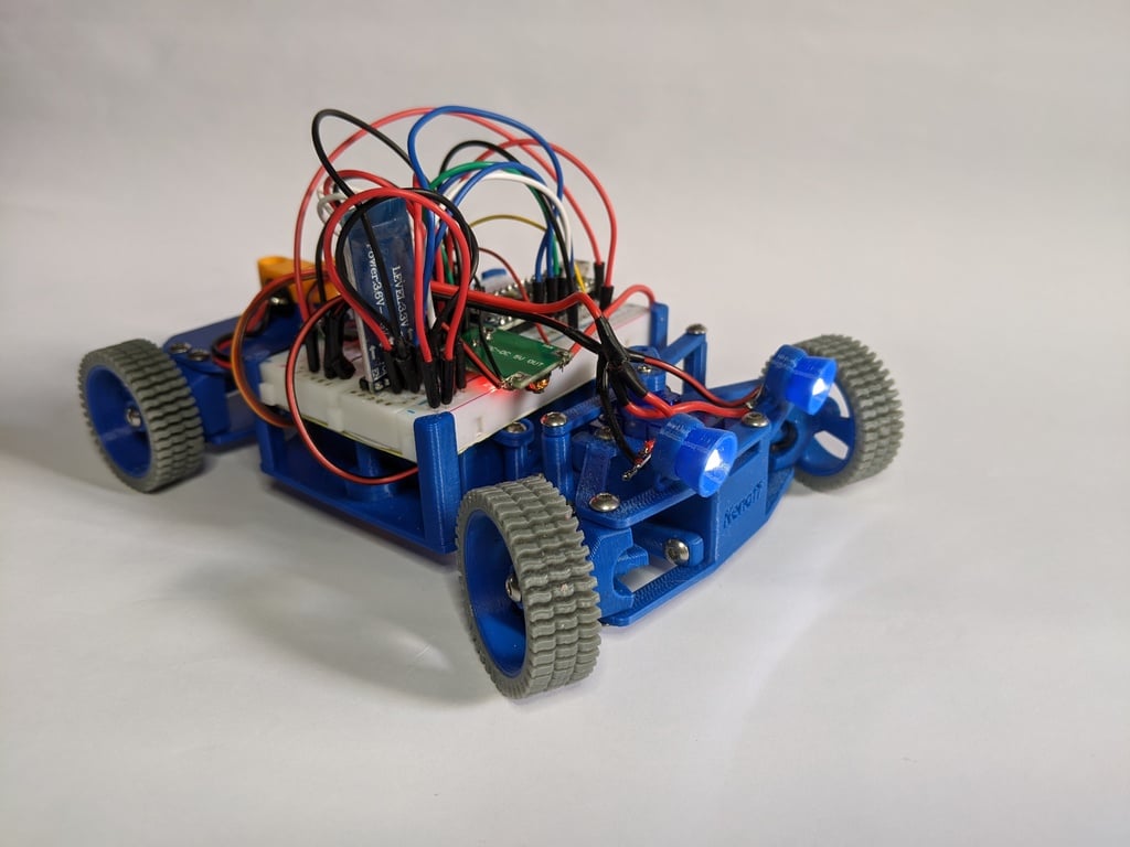 BlueCArd - Arduino RC Car with bluetooth control Android App - cheap and easy to print and build 