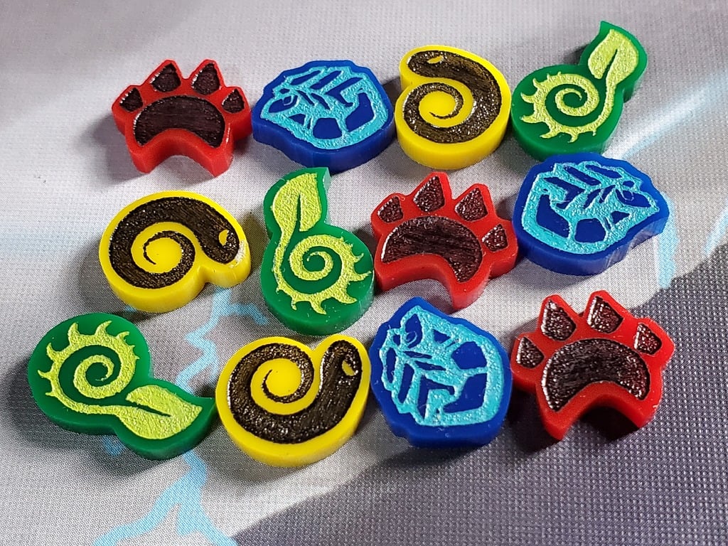 Spirit Island Branch and Claw Tokens