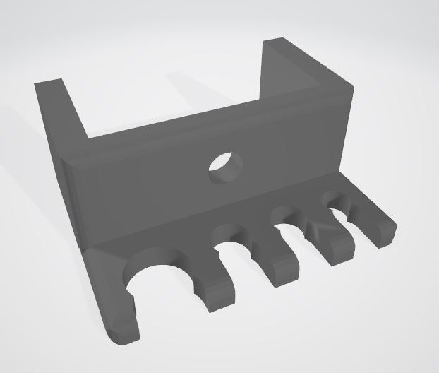 Tube Holder and Drainer for Mityvac 7201 Fluid Evacuator