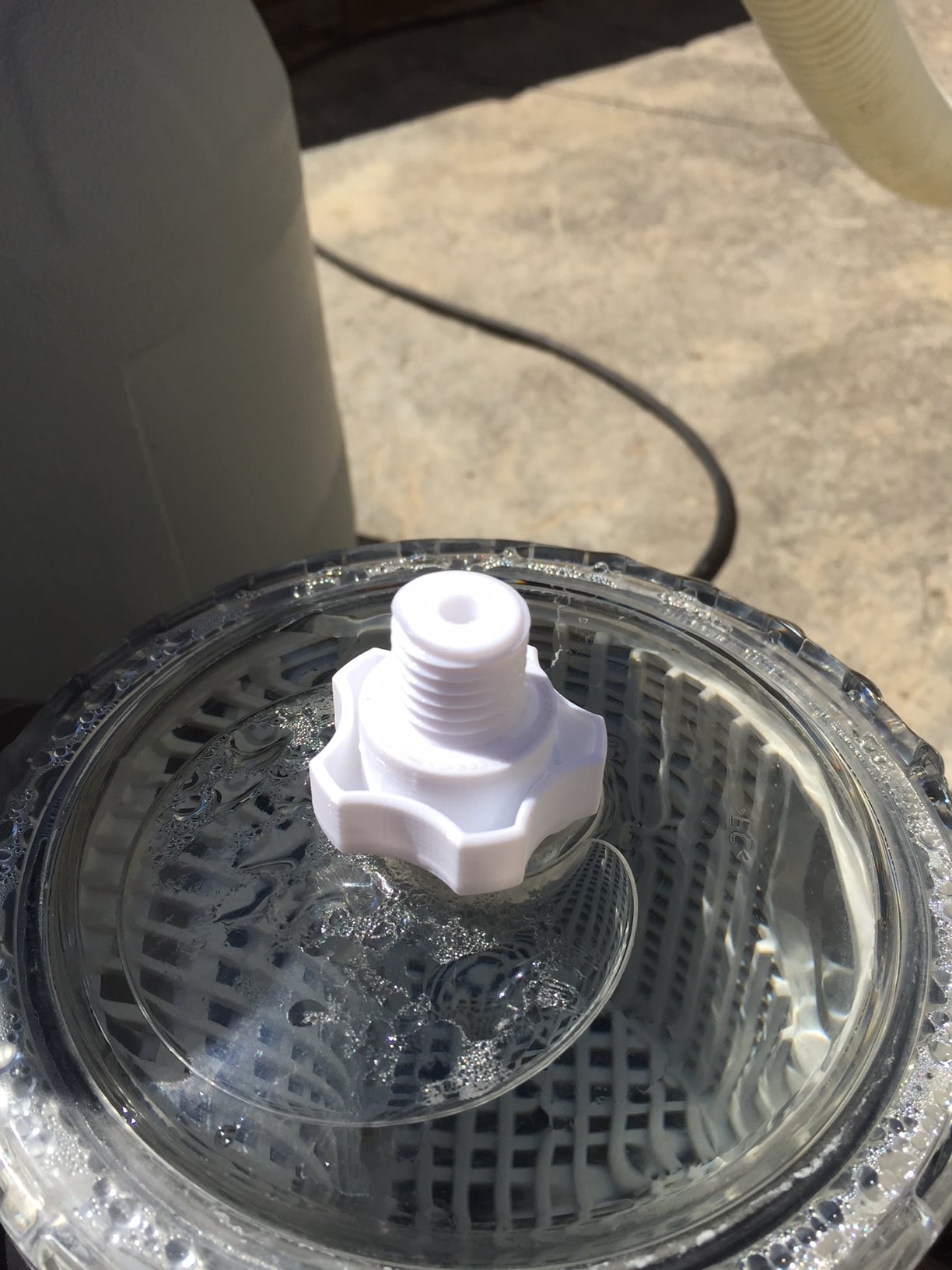Intex sand filter pump knob