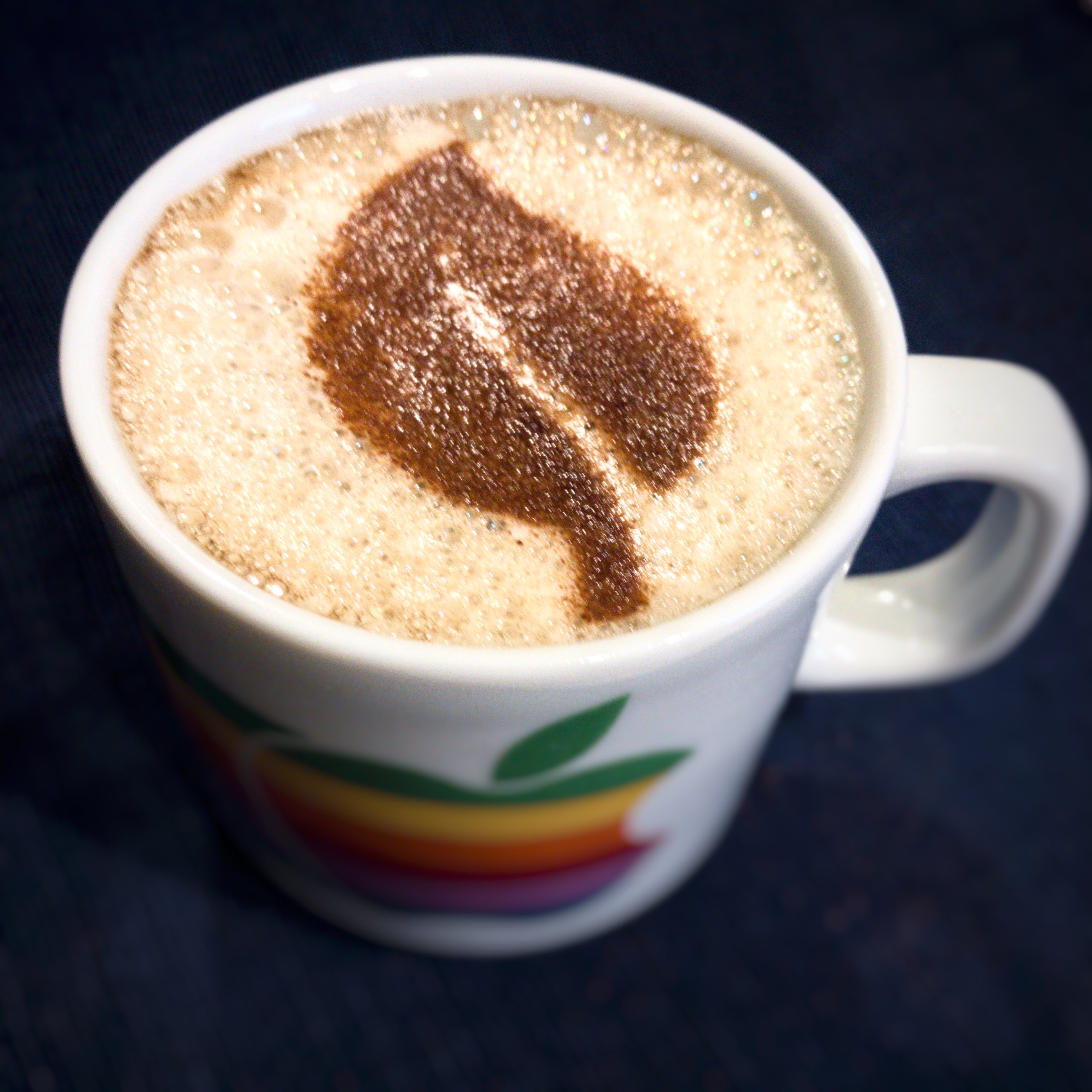 Coffee Stencil - Leaf