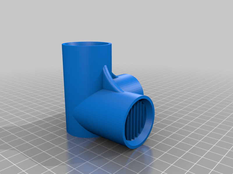 4-Way Elbow, 3/4 Inch PVC Pipe Fitting