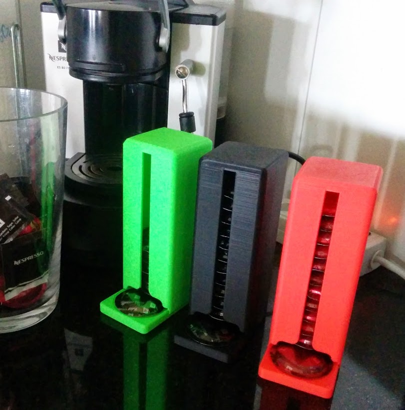 Nespresso coffee capsule dispenser