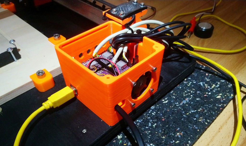 Arduino UNO + CNC shield box