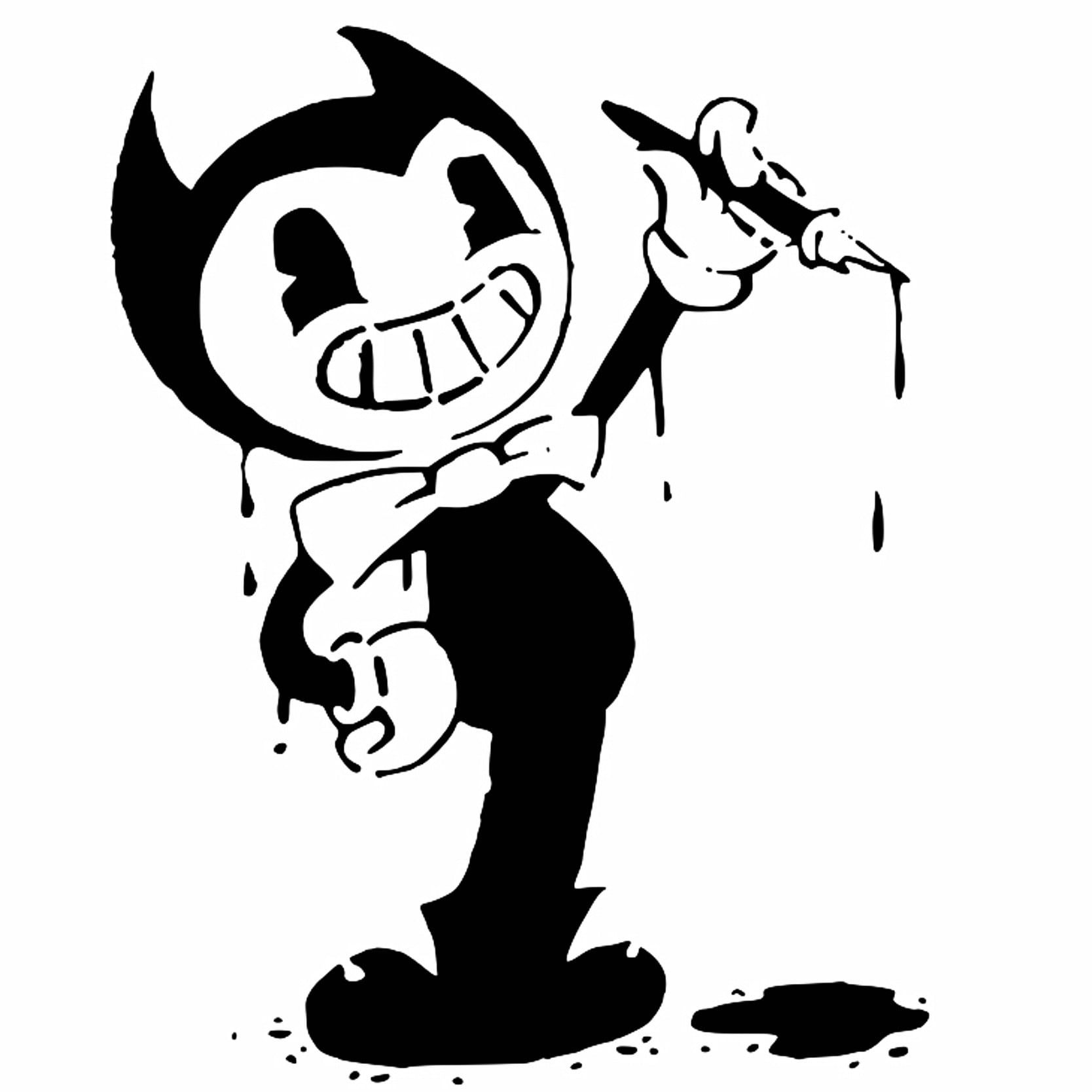 Bendy stencil