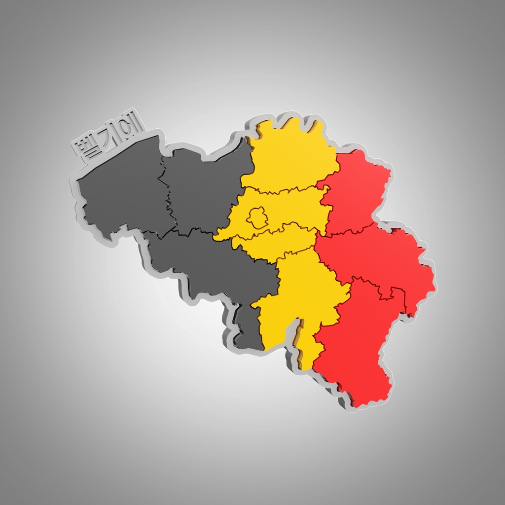 Belgium map puzzle