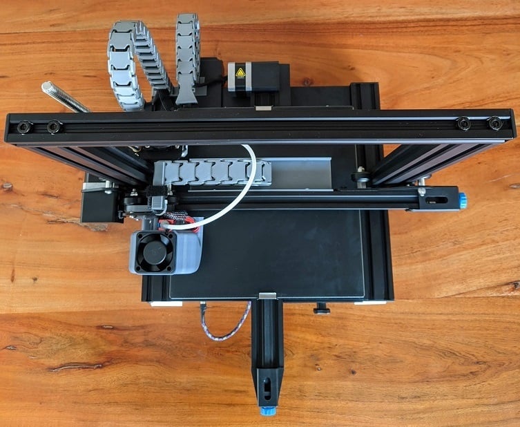 Solid Ender 3 V2 Cable Chain mount for Y/Z axis