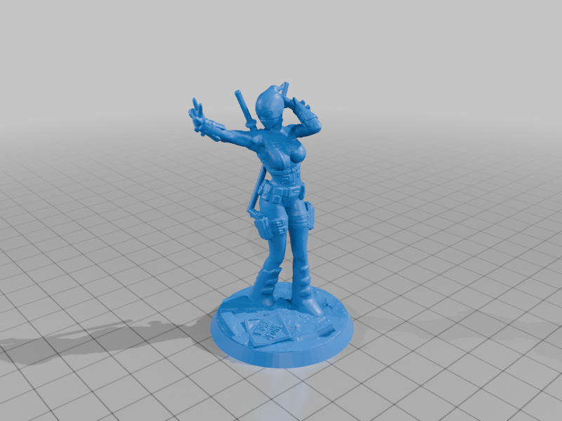 Gwenpool statue