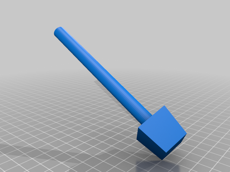 Mini Soil Block Dibbler