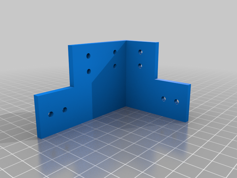L-Bracket for 1x2 Aluminum Extrusion