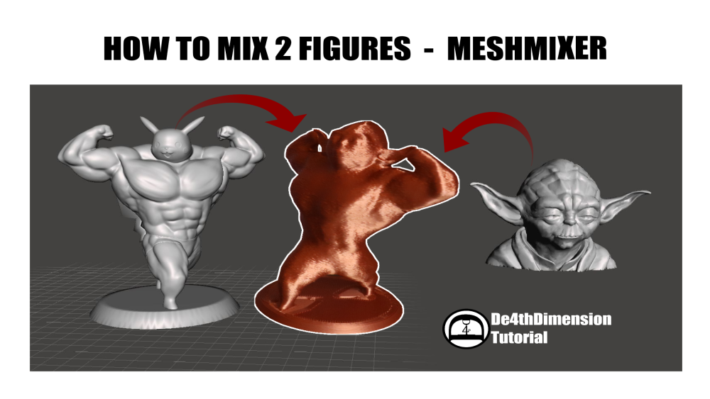 Muscle Yoda - Meshmixer Tutorial