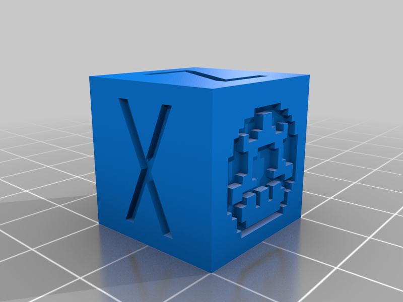 Calibration Cube XYZ 1UP Edition