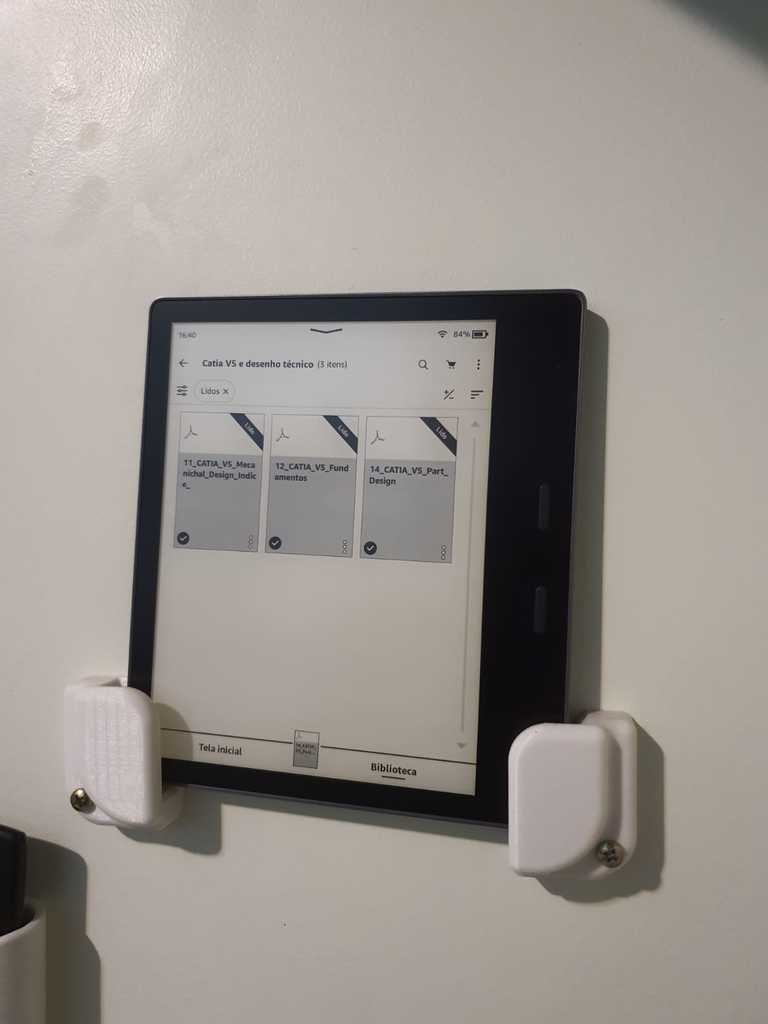 Kindle wall support