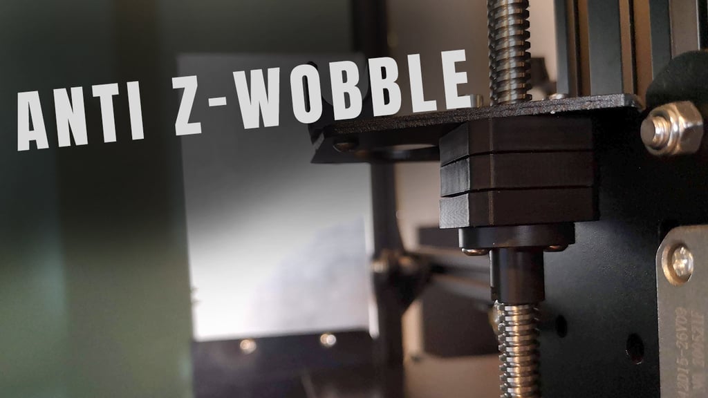Ender 3/Pro/V2 (DD and Bowden) Z axis anti wobble nut