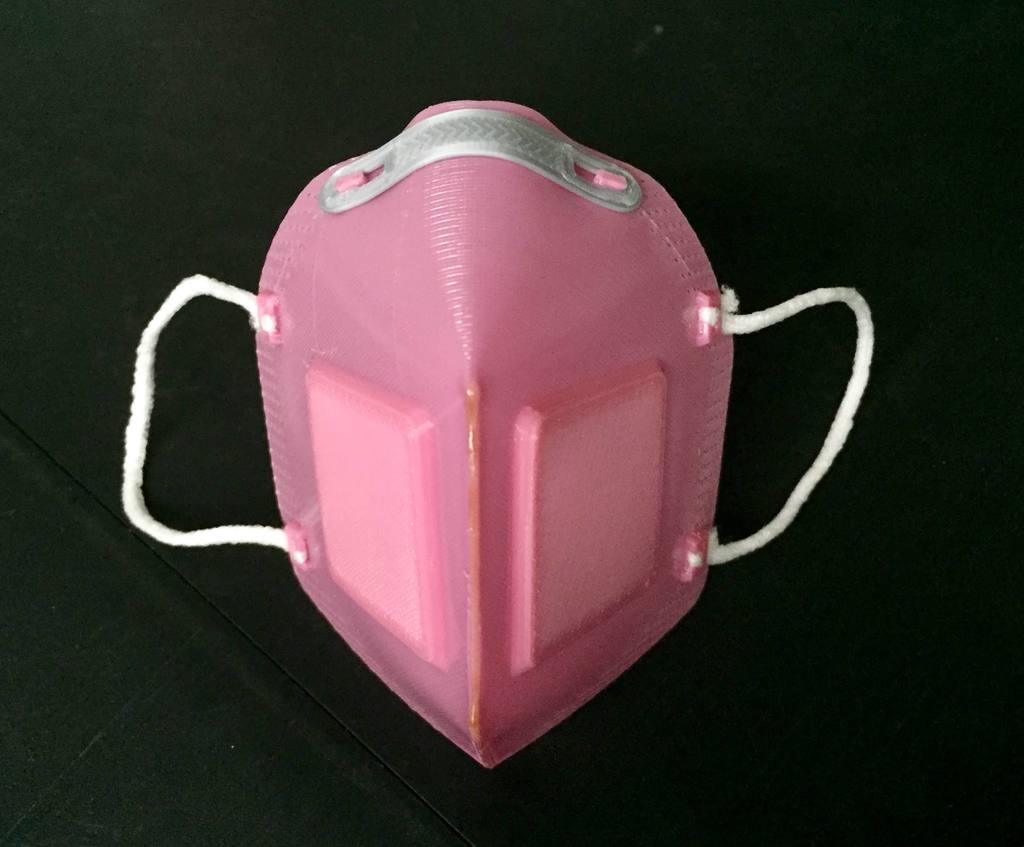 3D Printed Face Mask Dual Filter using TPU 
