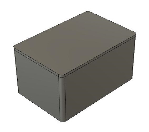 Project box with snap on lid (parametric)