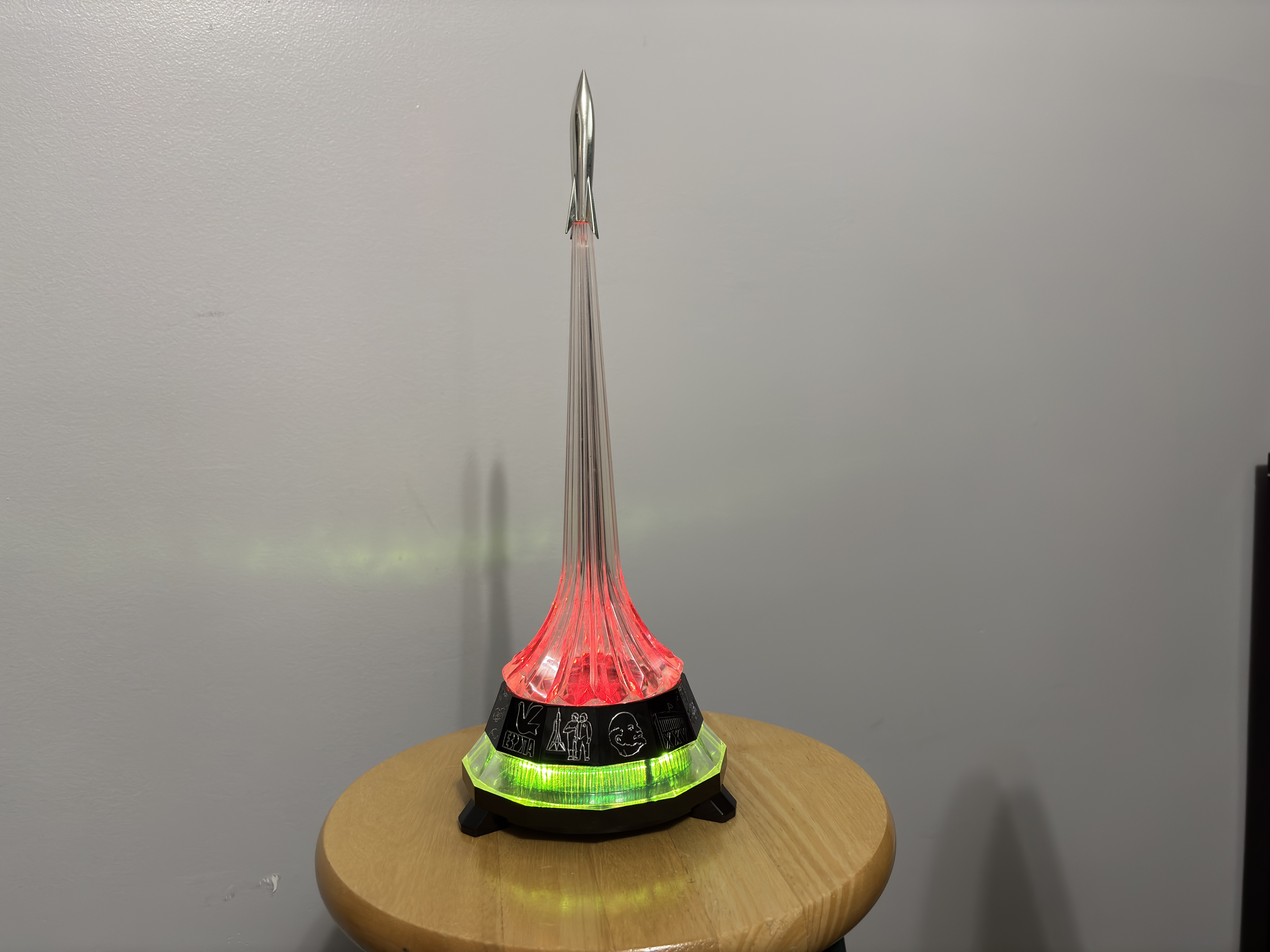 Soviet Rocket Lamp LED Base
