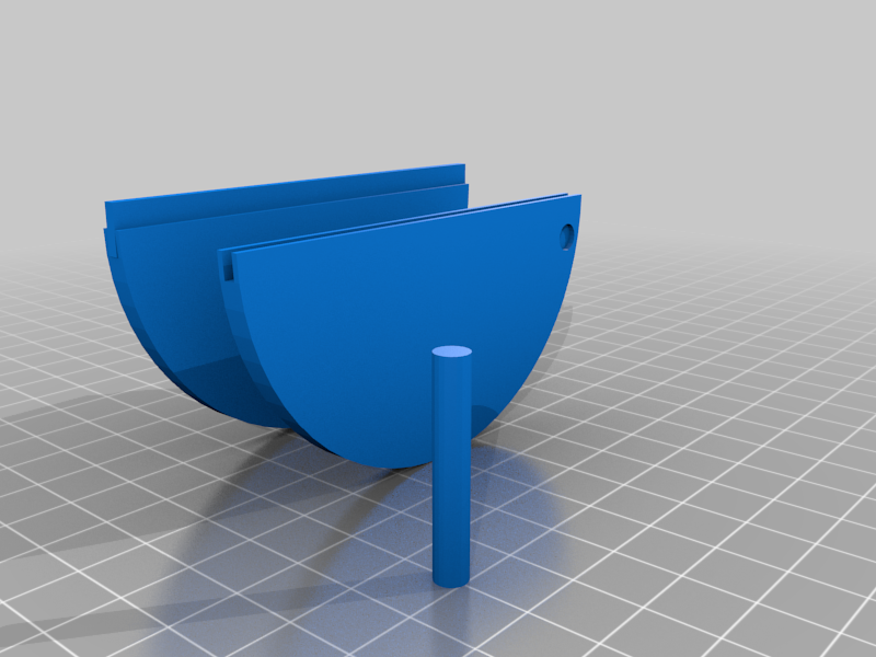 Stackable Interlocking Circular Plate