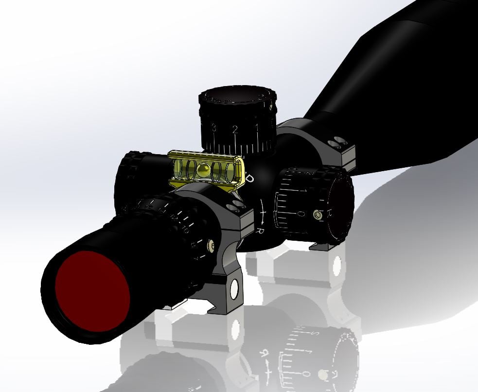 Scope Bubble level
