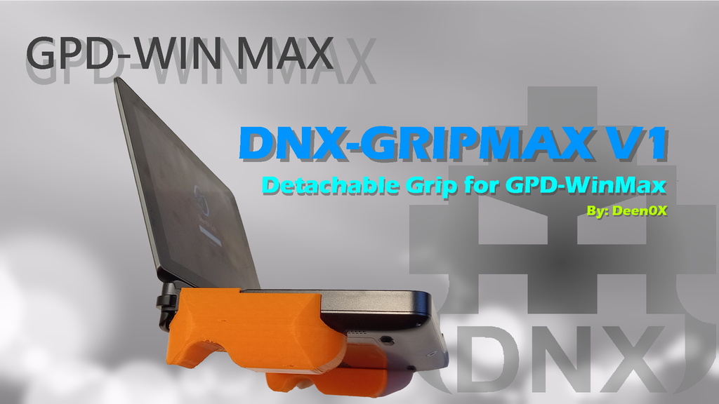 DNX-GripMax V1 (Grip for GPD-WinMax)