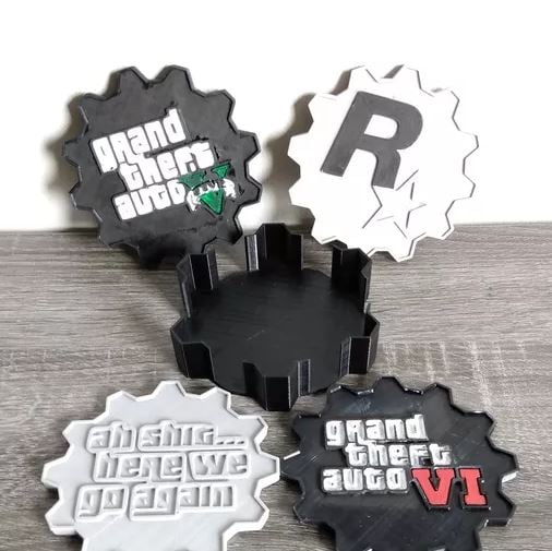 GTA Coaster Set