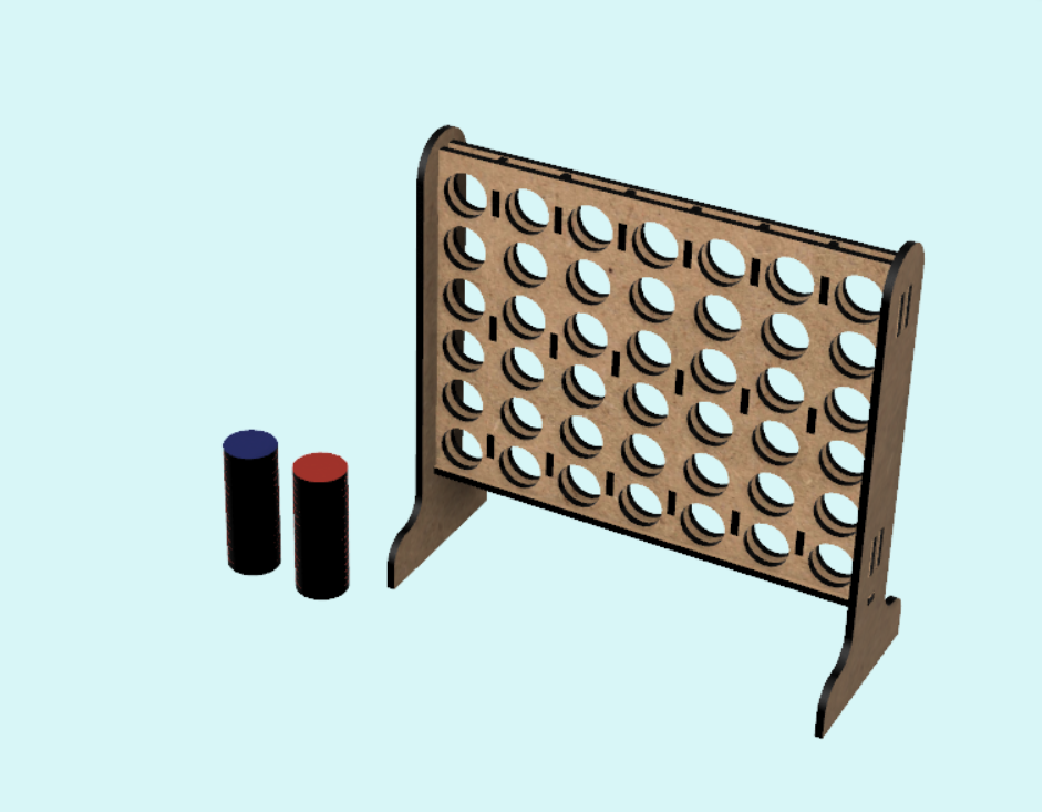 Connect 4 - Lasercut