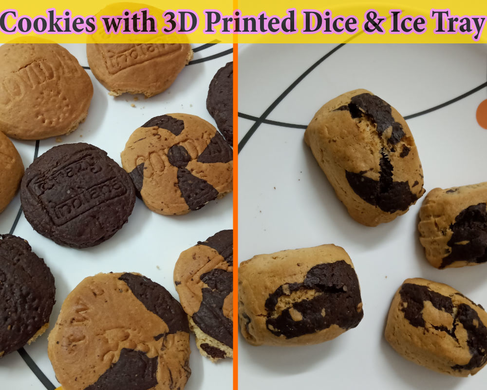 3D Printed Cookie Cutter/ Dice 