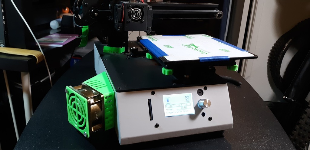 60mm Fan Intake attachment for Tevo Michelangelo 3D Printer