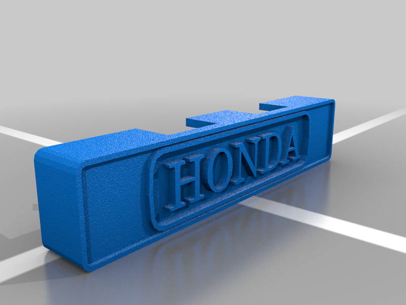 91 Honda Fourtrax Handlebar Center Logo 