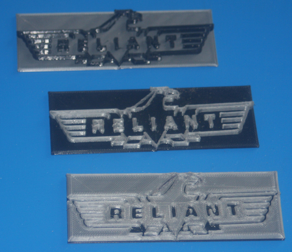 Reliant Grill Badge