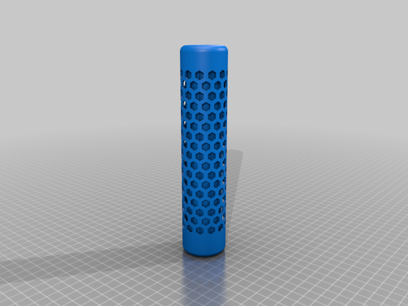 185mm Airsoft suppressor with 14mm CCW thread