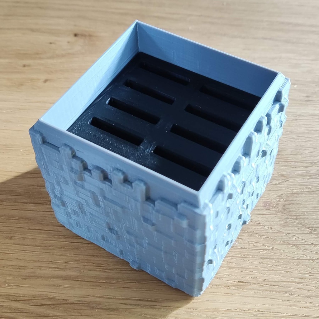 Switch Cardridge Inlay for Minecraft Grass Block Container