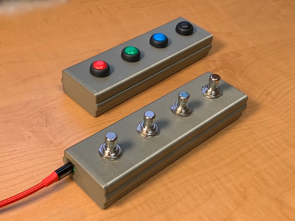 USB MIDI Pedal Box