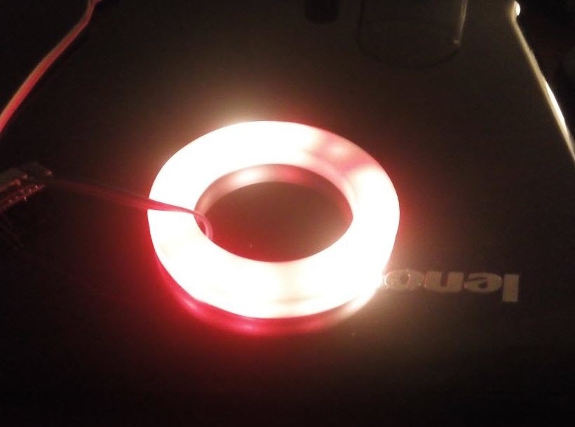 ESP8266-RGB-Leuchtring + IR-Remote